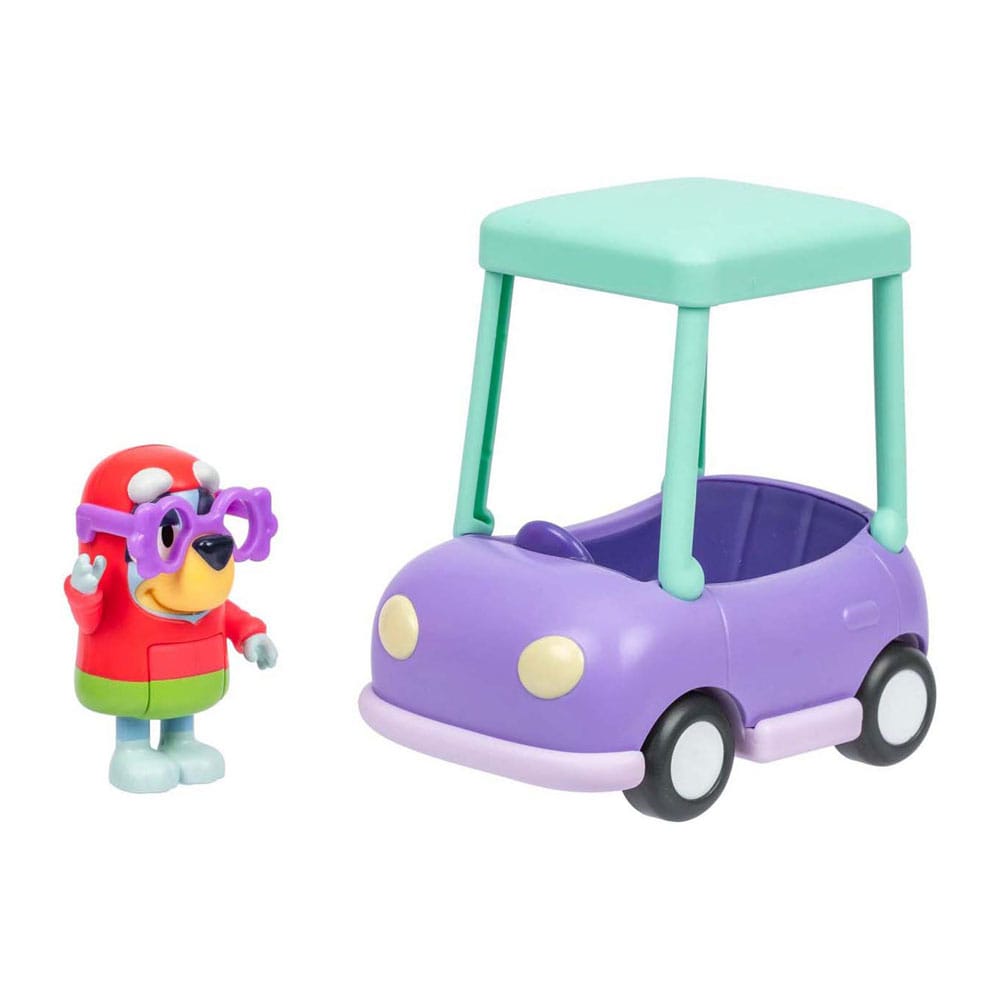 Bluey Minifiguren Spielset Janet & Oma Auto Image 3