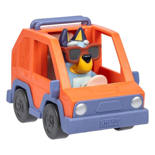 Bluey Minifiguren Spielset Bluey & 4WD Auto Image 1