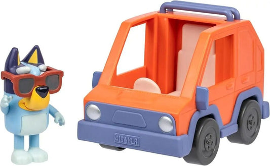 Bluey Minifiguren Spielset Bluey & 4WD Auto Image 2