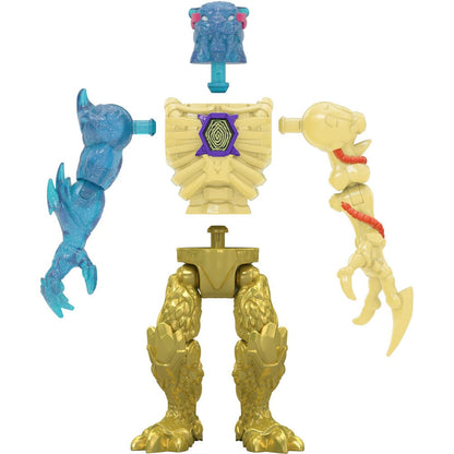 Mr. Beast Lab Hybrids Series 2 Minifiguren 2er-Pack Lab-Bot vs Gid Skeleton 11 cm Image 3