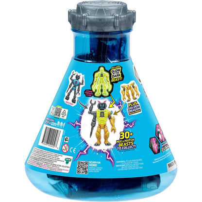 Mr. Beast Lab Hybrids Series 2 Minifiguren 2er-Pack Lab-Bot vs Gid Skeleton 11 cm Image 6