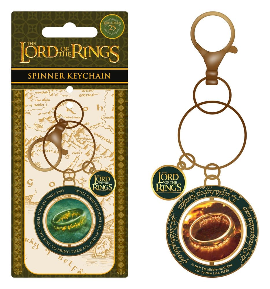 Der Herr der Ringe Spinner-Schlüsselanhänger Epic Journey Image