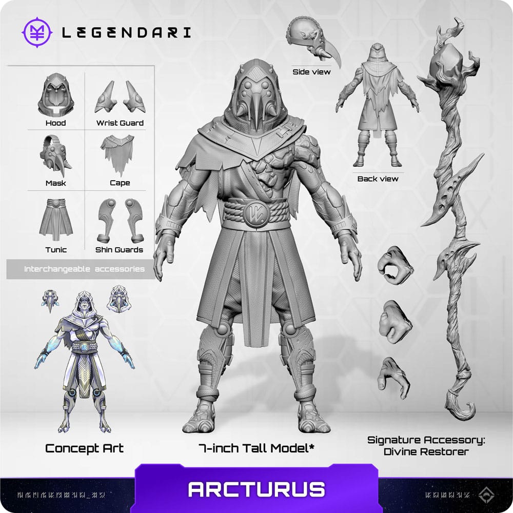 Legendari Actionfigur 1/10 Arcturus 18 cm Image 4