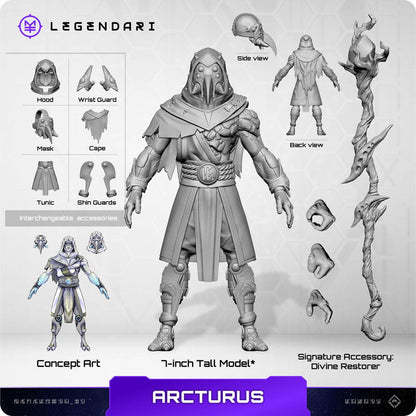 Legendari Actionfigur 1/10 Arcturus 18 cm Image 4