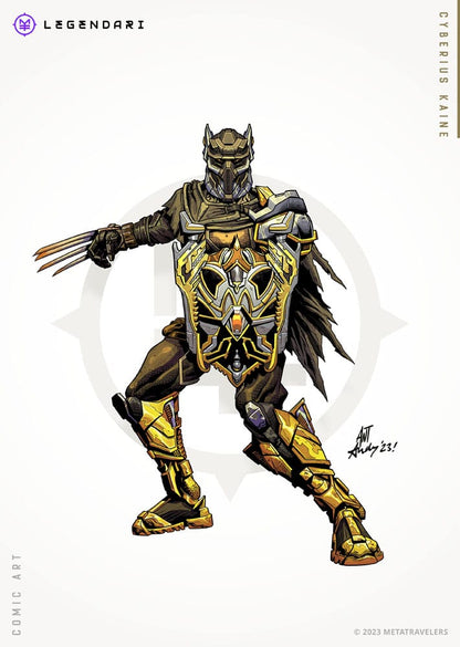 Legendari Actionfigur 1/10 Cyberius Kaine 18 cm Image 5