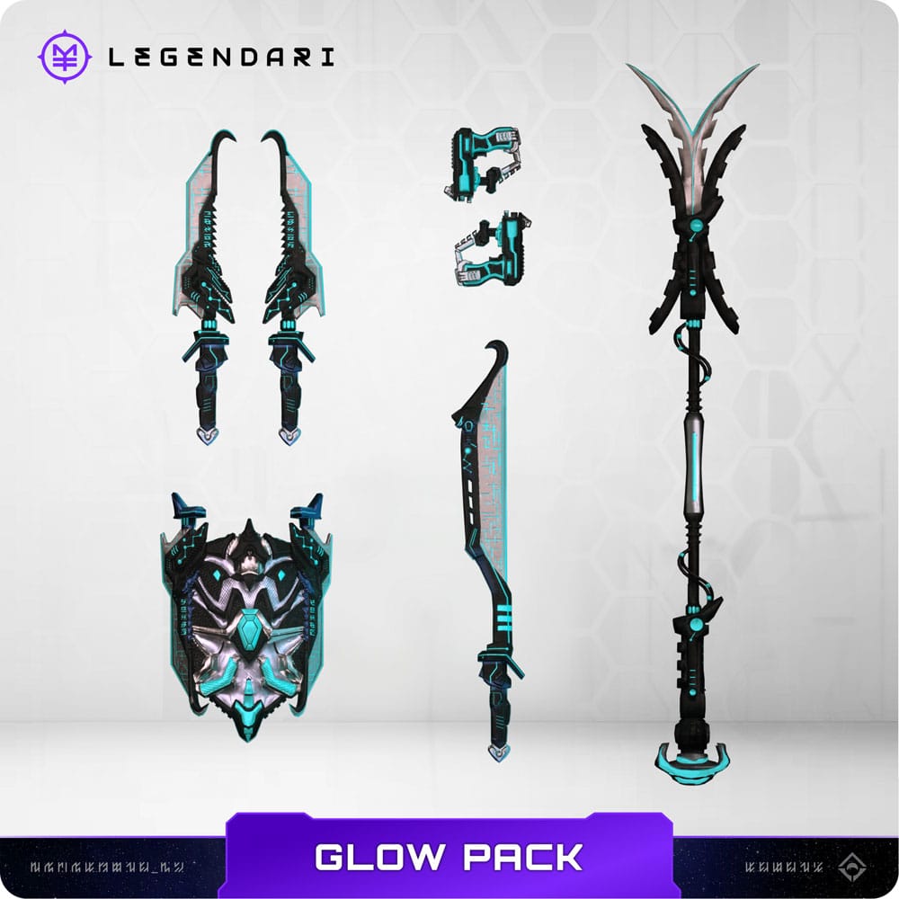 Legendari Zubehör-Set Glow Weapons Pack Image