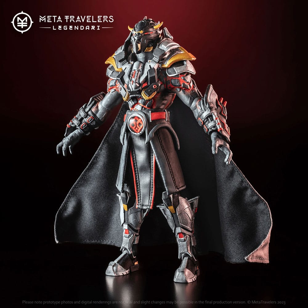 Legendari Actionfigur 1/10 Kael Darkhelm 18 cm Image 1