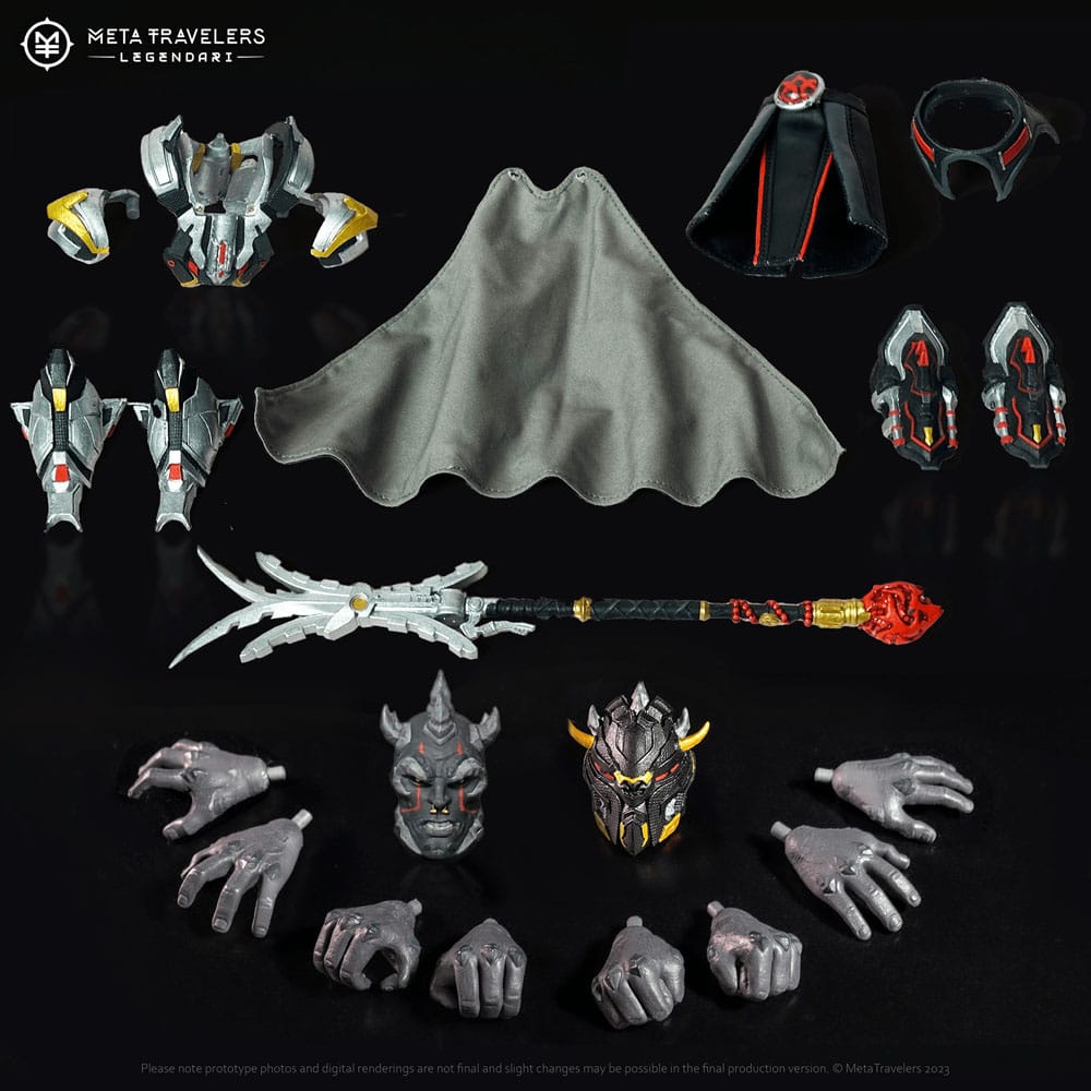 Legendari Actionfigur 1/10 Kael Darkhelm 18 cm Image 3