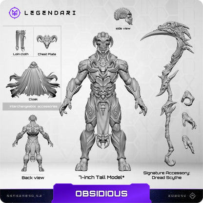 Legendari Actionfigur 1/10 Obsidious 18 cm Image 5