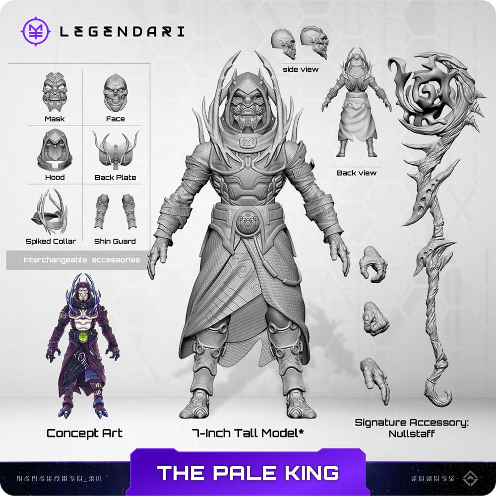 Legendari Actionfigur 1/10 Pale King 18 cm Image 4