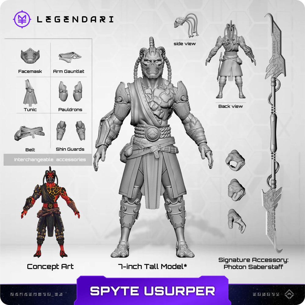Legendari Actionfigur 1/10 Spyte Usurper 18 cm Image 4