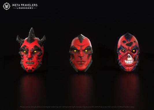 Legendari Zubehör-Set Nibiru Villains Head Pack Image