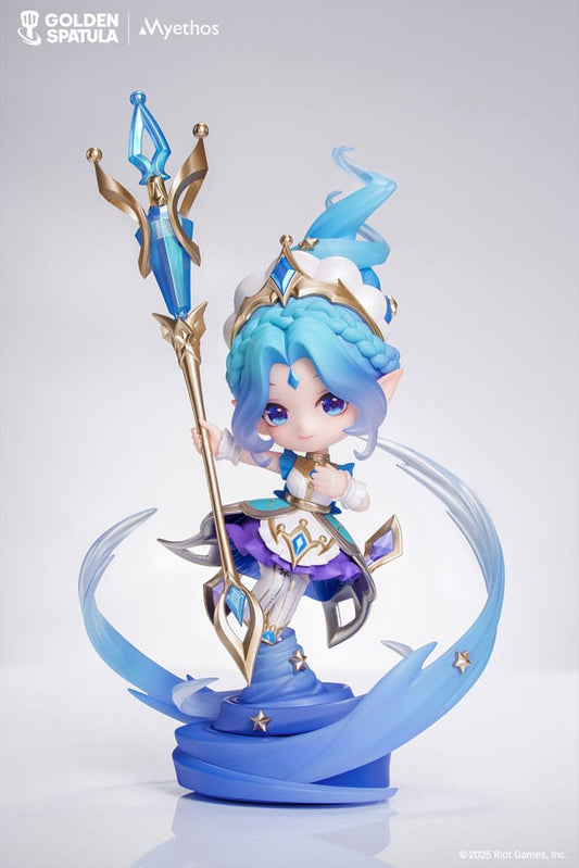 Golden Spatula PVC Statue Prestige Perfume Gem Chibi Janna Figure 17 cm Image 1