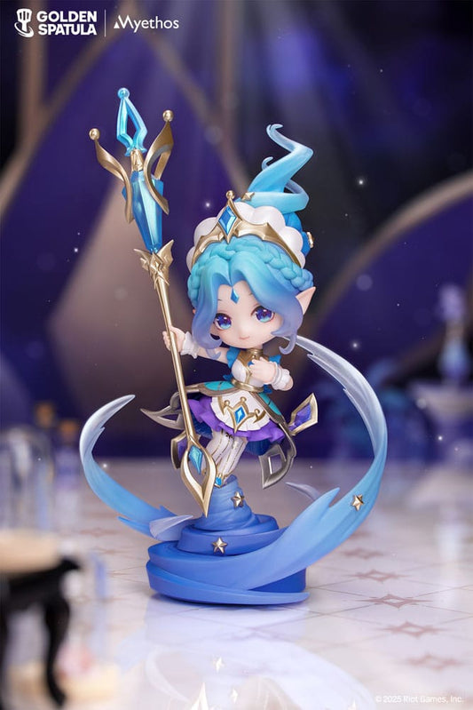 Golden Spatula PVC Statue Prestige Perfume Gem Chibi Janna Figure 17 cm Image 2
