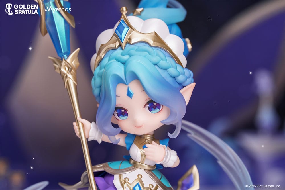Golden Spatula PVC Statue Prestige Perfume Gem Chibi Janna Figure 17 cm Image 3
