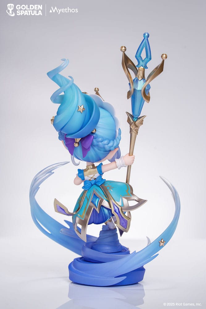 Golden Spatula PVC Statue Prestige Perfume Gem Chibi Janna Figure 17 cm Image 8