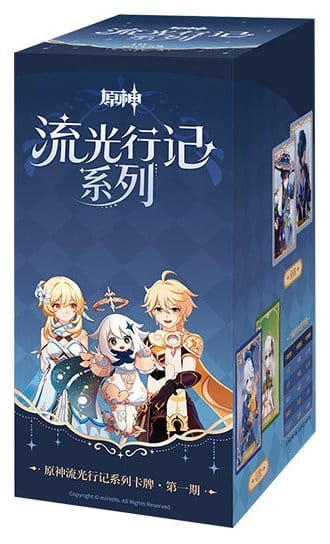 Genshin Impact Sammelkartenspiel Journey of Light Blind Box Display (18) *Chinesische Version* Image 1