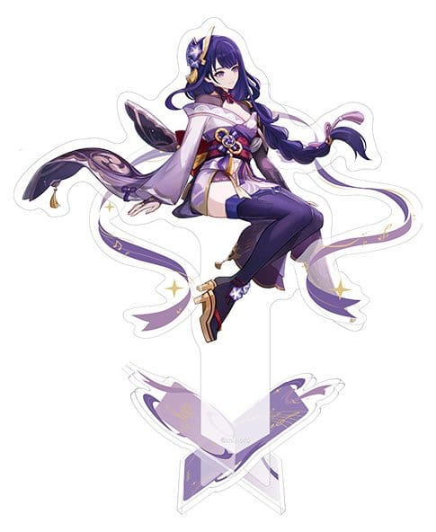 Genshin Impact Anniversary Celebration Series Acryl-Aufsteller Raiden Shogun 6. Jubiläum 13 cm Image