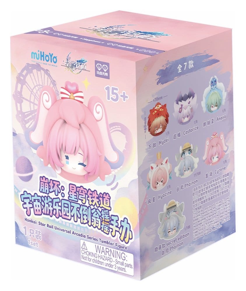 Honkai: Star Rail PVC Minifiguren Cosmic Amusement Park Wobble Doll Blind Box Display (6) Image 2
