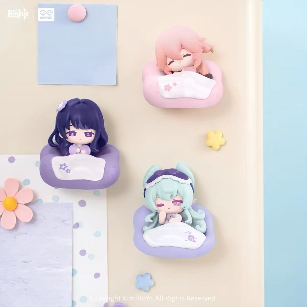 Genshin Impact 3D Magnet Cloud Pillow Dreamland Series 5 cm Blind Box Display (9) Image 5