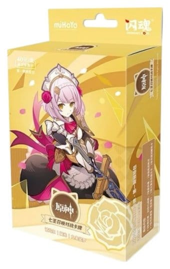 Genshin Impact Sammelkartenspiel - Pre-Build Starter Deck 06 - Noelle - Series 1 *Chinesische Version* Image