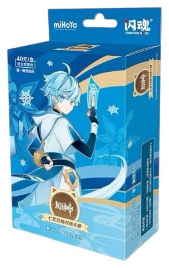 Genshin Impact Sammelkartenspiel - Pre-Build Starter Deck 07 - Chongyun - Series 1 *Chinesische Version* Image