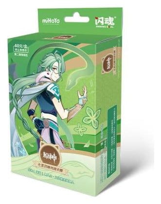 Genshin Impact Sammelkartenspiel - Pre-Build Starter Deck 06 - Baizhu - Series 2 *Chinesische Version* Image