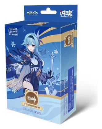Genshin Impact Sammelkartenspiel - Pre-Build Starter Deck 07 - Eula - Series 2 *Chinesische Version* Image