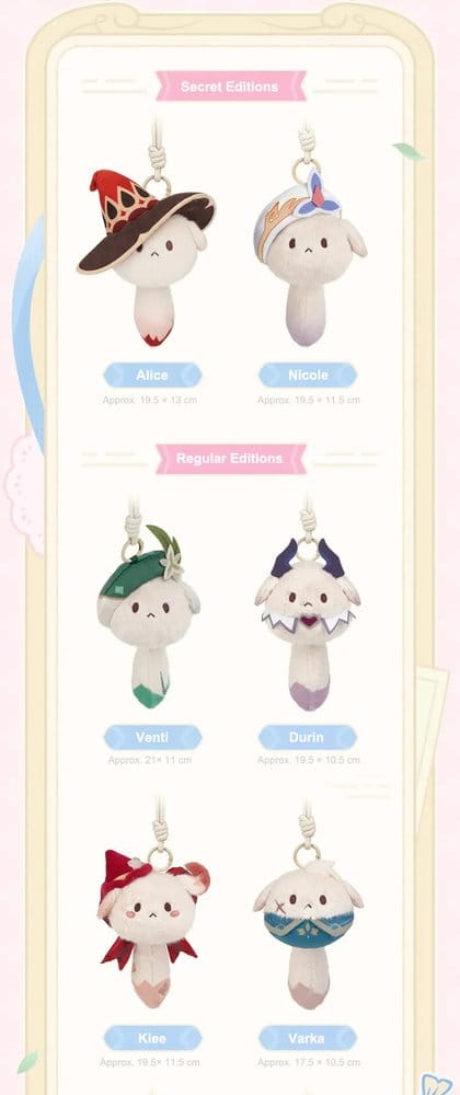 Genshin Impact Plüschfiguren Tea Party Companion Dodoco Blind Box 17-20 cm Display (9) Image 2