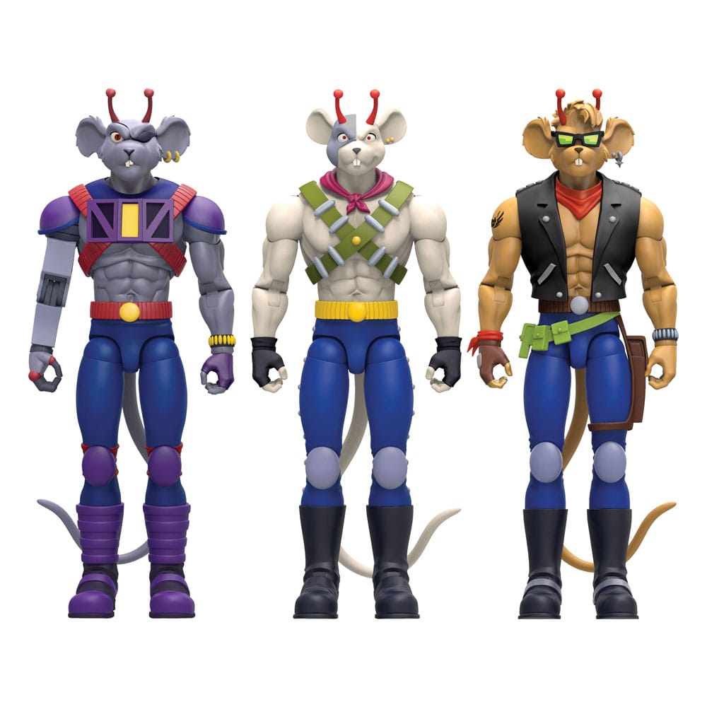 Biker Mice From Mars Actionfiguren 17 cm Sortiment (6) Image 1