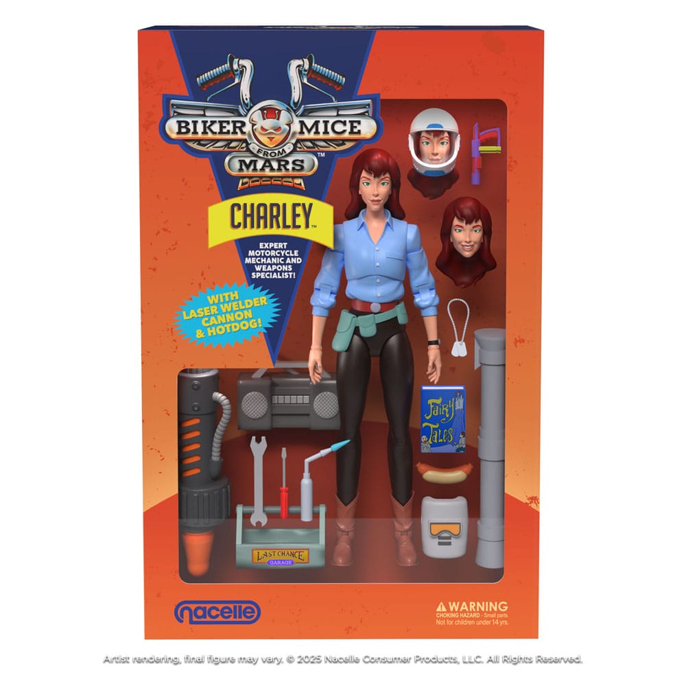 Biker Mice From Mars Actionfigur Charley 23 cm Image 3
