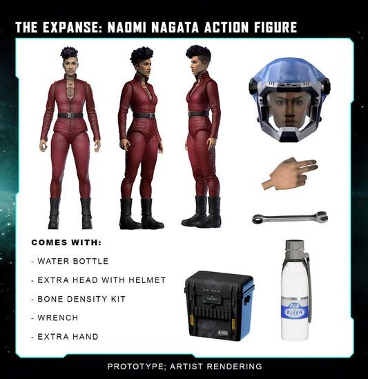The Expanse Actionfigur Naomi Nagata 20 cm Image