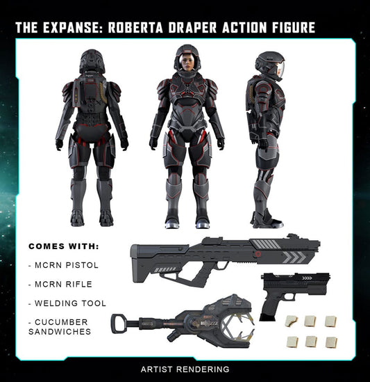 The Expanse Actionfigur Roberta Draper 20 cm Image