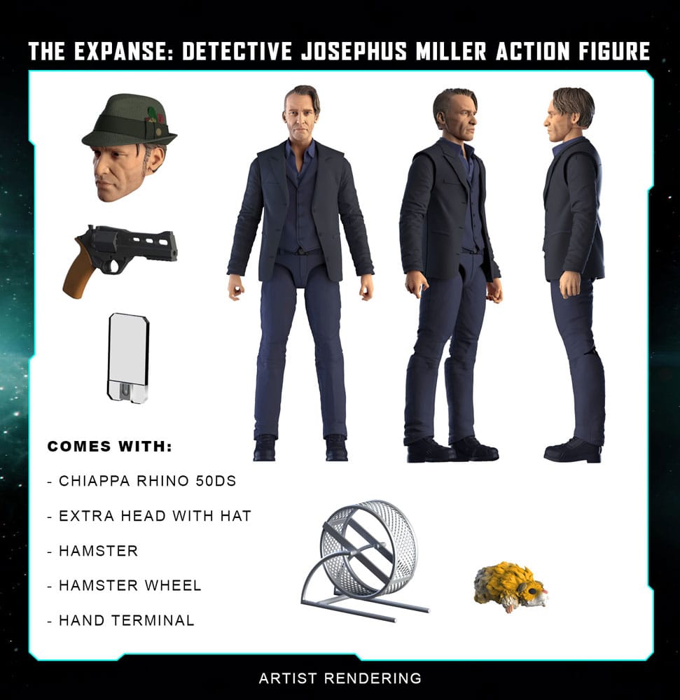 The Expanse Actionfigur Detective Josephus Miller 20 cm Image