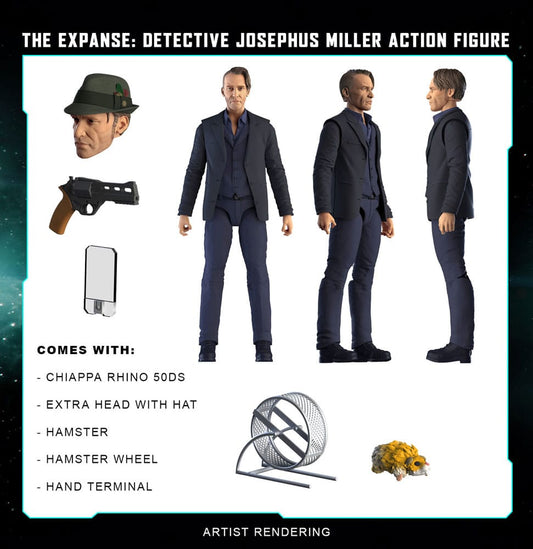 The Expanse Actionfigur Detective Josephus Miller 20 cm Image