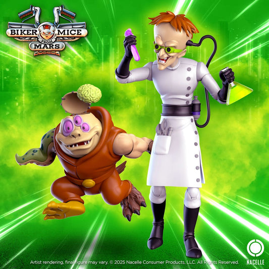 Biker Mice From Mars Actionfigur Karbunkle & Fred The Mutant 23 cm Image 1