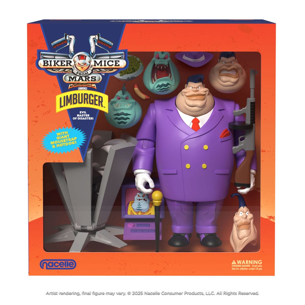 Biker Mice From Mars Actionfigur Limburger 23 cm Image 3