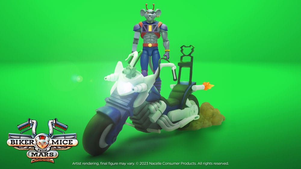 Biker Mice From Mars Fahrzeug Modo's Mondo Chopper 25 cm Image 3