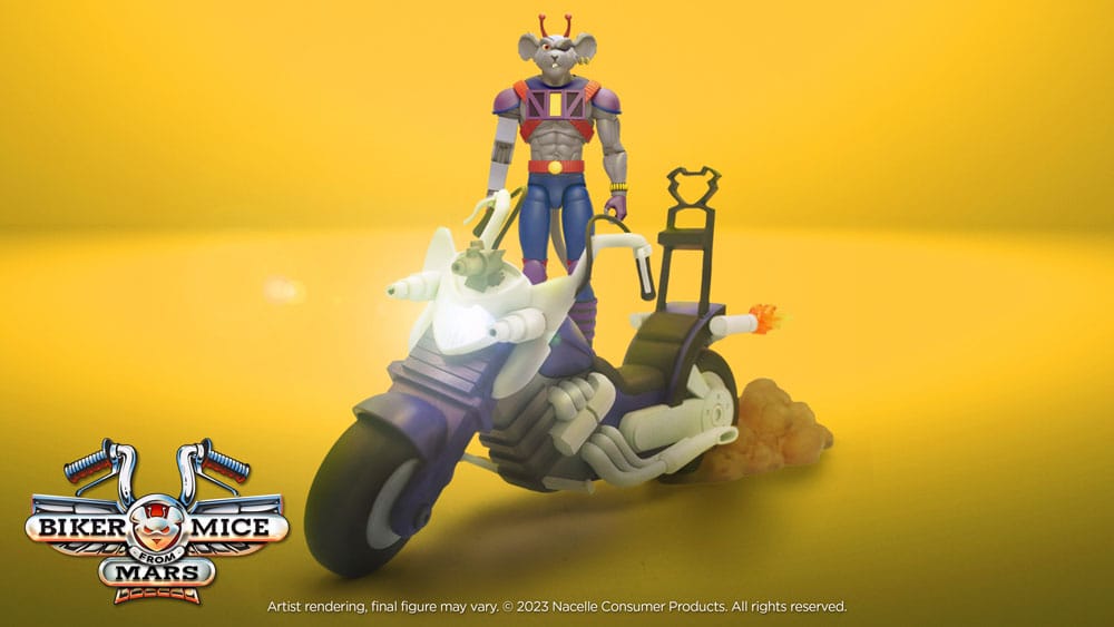 Biker Mice From Mars Fahrzeug Modo's Mondo Chopper 25 cm Image 6