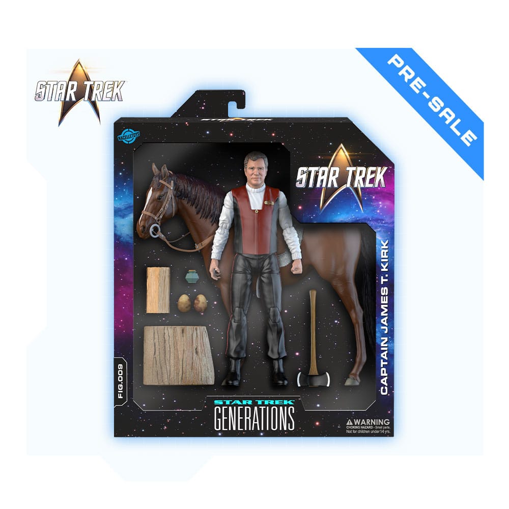 Star Trek: Treffen der Generationen Actionfigur 1/10 Wave 2 Captain James T. Kirk 16 cm Image 4