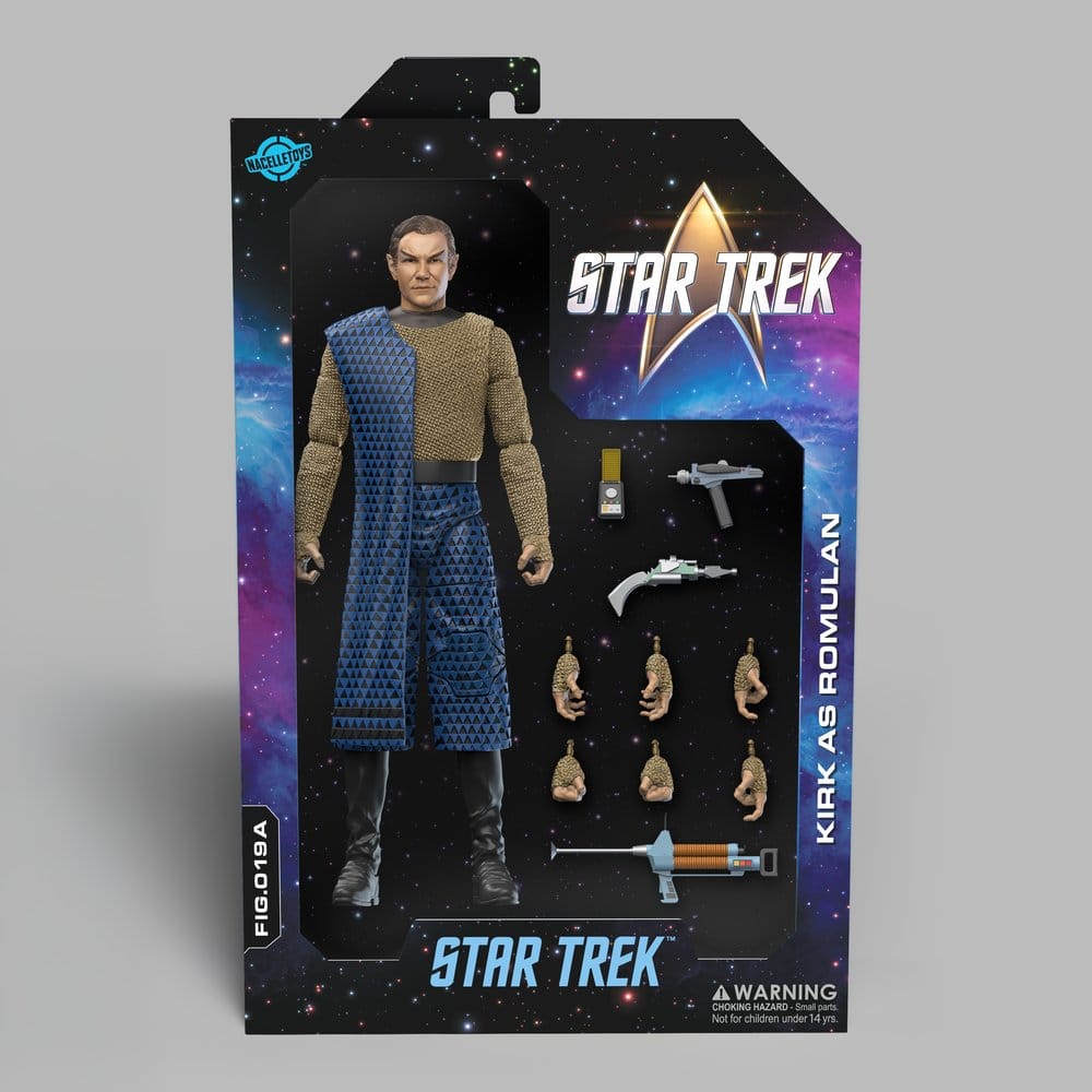 Star Trek 1/10 Actionfigur Kirk as Romulan (Die unsichtbare Falle) 16 cm Image 2