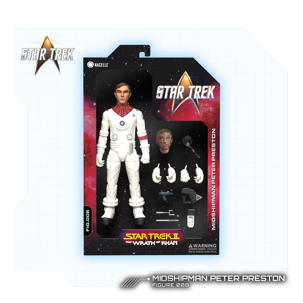 Star Trek II: Der Zorn des Khan Actionfigur 1/12 Peter Preston 16 cm Image 4