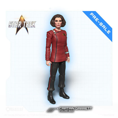 Raumschiff Enterprise - Das nächste Jahrhundert Actionfigur 1/12 Captain Garrett 16 cm Image 2