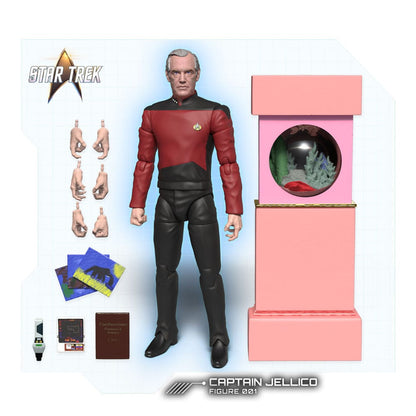 Raumschiff Enterprise - Das nächste Jahrhundert Actionfigur 1/12 Captain Jellico 16 cm Image 3
