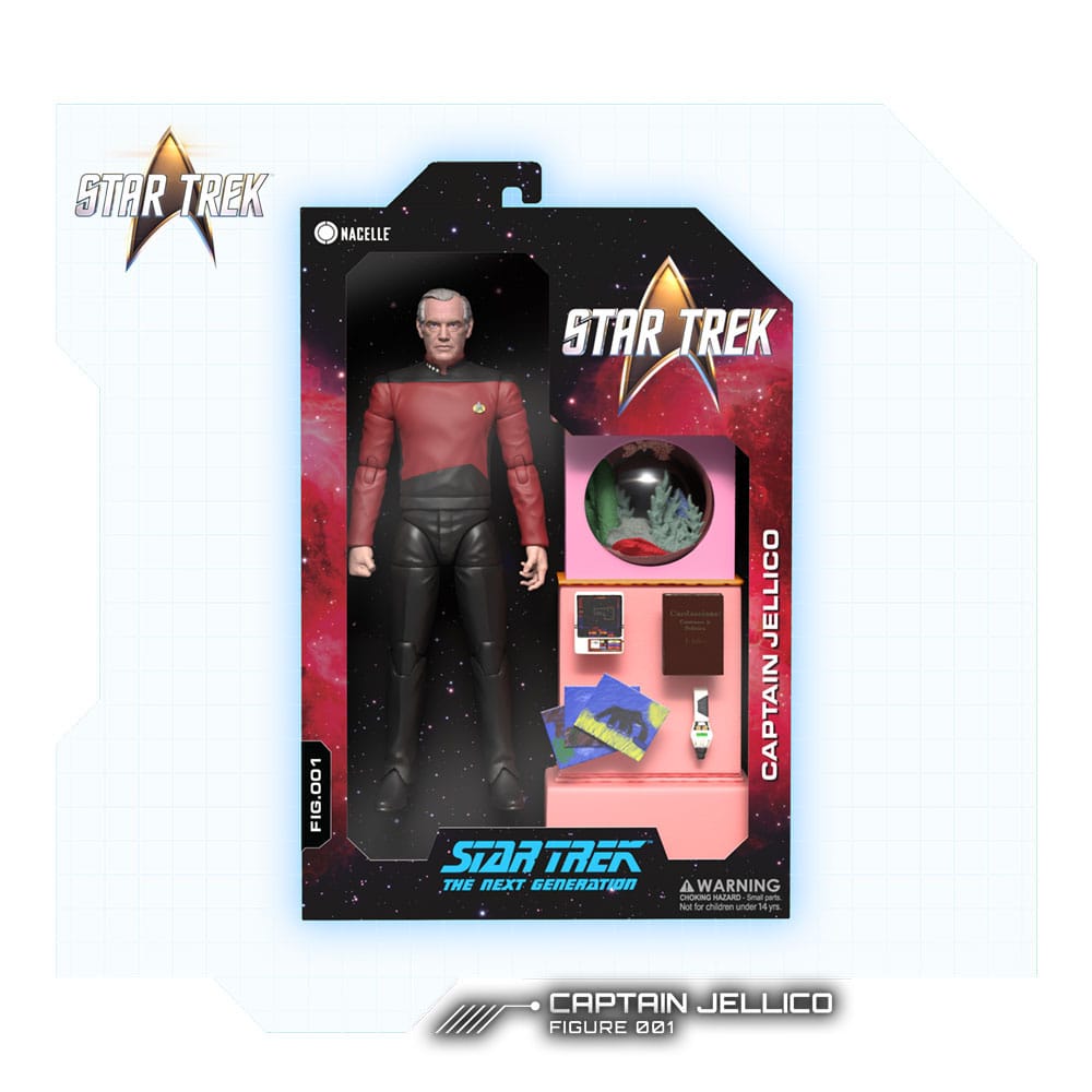 Raumschiff Enterprise - Das nächste Jahrhundert Actionfigur 1/12 Captain Jellico 16 cm Image 4