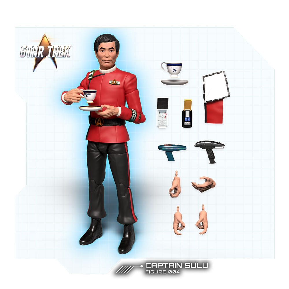 Star Trek VI: Das unentdeckte Land Actionfigur 1/12 Captain Sulu 16 cm Image 3