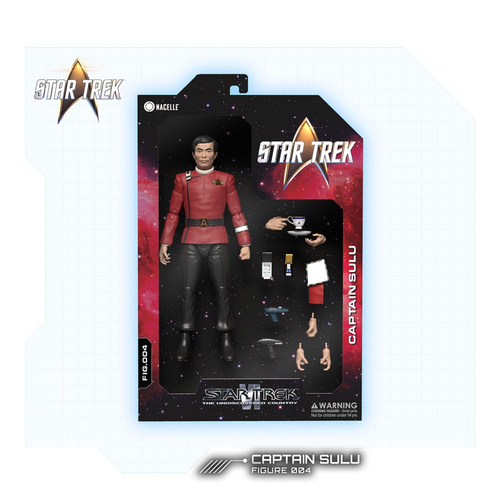 Star Trek VI: Das unentdeckte Land Actionfigur 1/12 Captain Sulu 16 cm Image 4