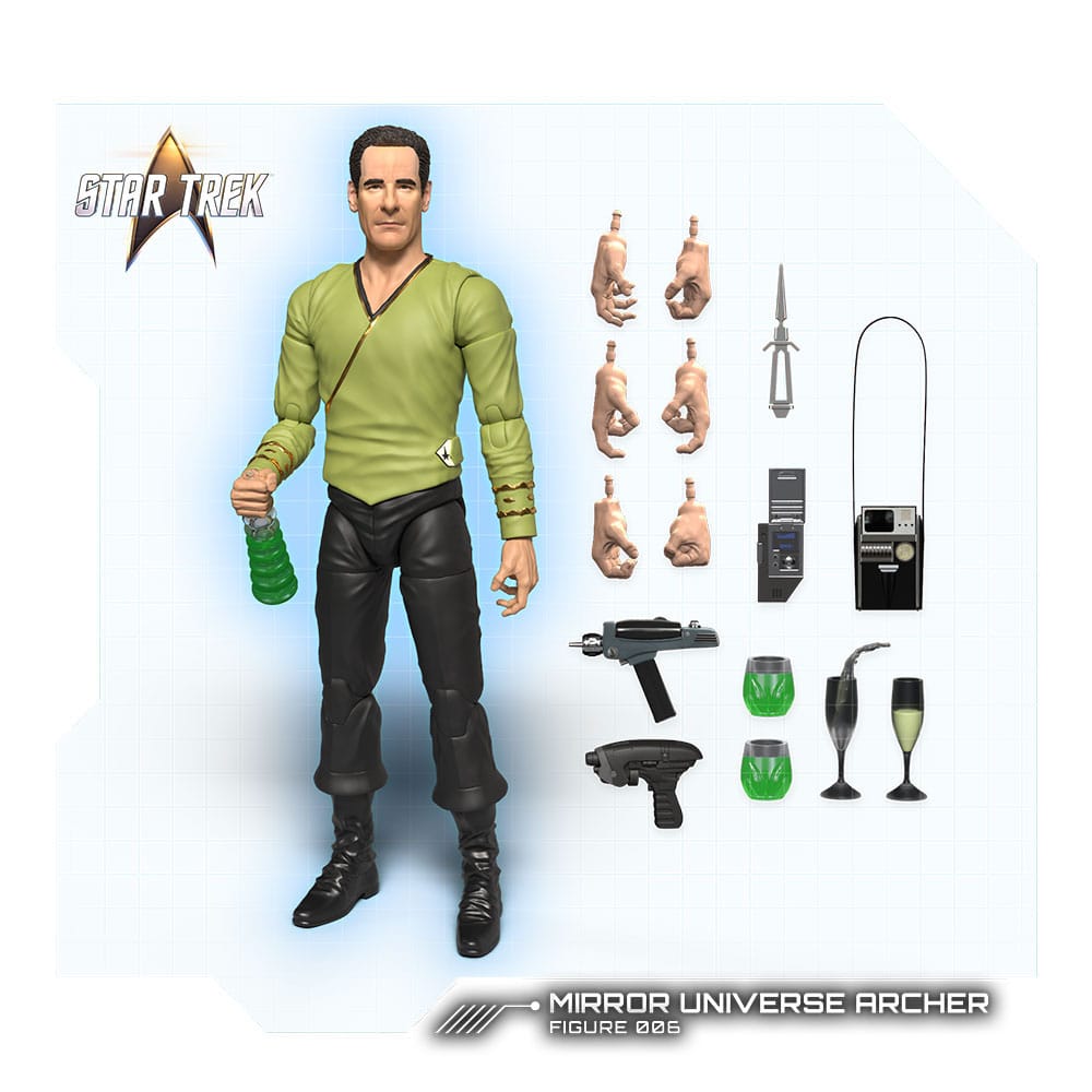 Star Trek: Enterprise Actionfigur 1/12 Mirror Universe Archer 16 cm Image 3