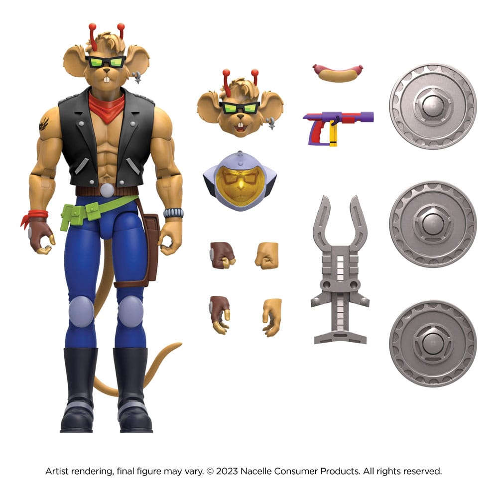 Biker Mice From Mars Actionfigur Throttle 18 cm Image 3