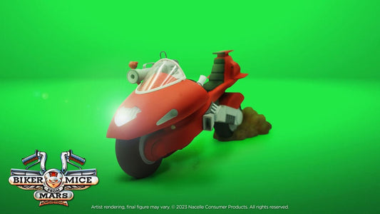 Biker Mice From Mars Fahrzeug Vinnie's Radical Rocket Sled 25 cm Image 2